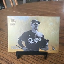 2025 Topps Black & White Golden Hour Freddie Freeman #GH-10 card