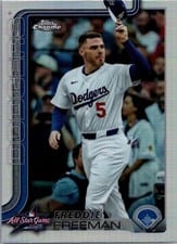 2025 Topps Chrome Update 2025 All Star Game Freddie Freeman #ASGC-11 card
