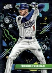 2025 Topps Cosmic Chrome Base Set Freddie Freeman #98 card