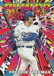 2025 Topps Power Players Freddie Freeman #PP-24 card