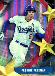 2025 Topps Stars of MLB Freddie Freeman #SMLB-42 card