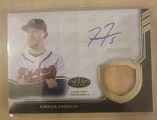 2025 Topps Tier One Autographed Relics Freddie Freeman #AT1R-FF card