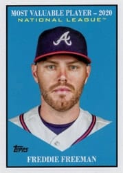 2025 Topps Update Most Valuable Freddie Freeman #MV-7 card