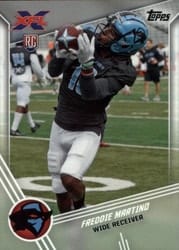 2020 Topps XFL Base Set Freddie Martino #3 card