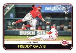 2020 Topps Big League Base Set Freddy Galvis #231 card