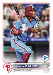 2022 Topps 1st Edition Base Set Freddy Galvis #67 card