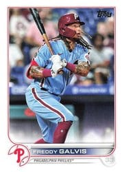 2022 Topps Base Set Freddy Galvis #67 card