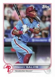 2022 Topps Mini Base Set Freddy Galvis #67 card