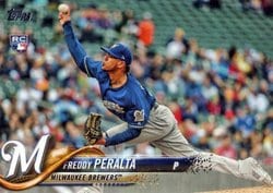 2018 Topps Update Base Set Freddy Peralta #US39 card