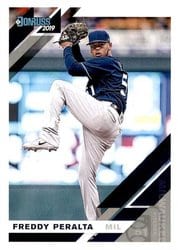 2019 Donruss Base Set Freddy Peralta #147 card