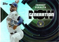 2022 Topps Generation Now Freddy Peralta #GN-44 card