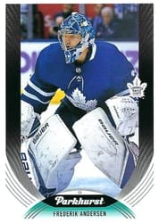 2020-21 Parkhurst Base Set Frederik Andersen #161 card
