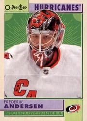 2022-23 O-Pee-Chee Retro Frederik Andersen #423 card