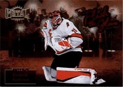2022-23 SkyBox Metal Universe Flash the Glove Frederik Andersen #FL-9 card