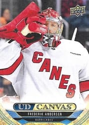 2024-25 Upper Deck UD Canvas Frederik Andersen #C312 card