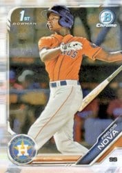 2019 Bowman Chrome Prospects Freudis Nova #BCP-21 card