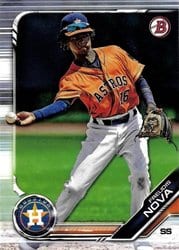 2019 Bowman Draft Base Set Freudis Nova #BD-45 card