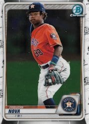 2020 Bowman Chrome Prospects Freudis Nova #BCP-194 card
