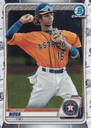 2020 Bowman Chrome Prospects Freudis Nova #BCP-82 card