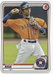 2020 Bowman Prospects Freudis Nova #BP-82 card