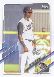 2021 Topps Pro Debut Base Set Freudis Nova #PD-139 card