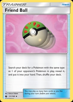Celestial Storm Friend Ball #131 card