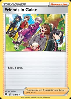 Brilliant Stars Friends in Galar #140 card