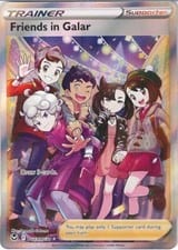 Silver Tempest Trainer Gallery Friends in Galar #TG23 card