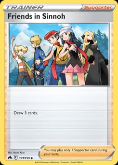 Crown Zenith Friends in Sinnoh #131 card