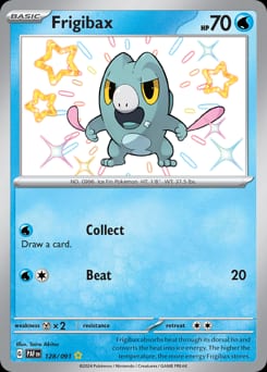 Paldean Fates Frigibax #128 card