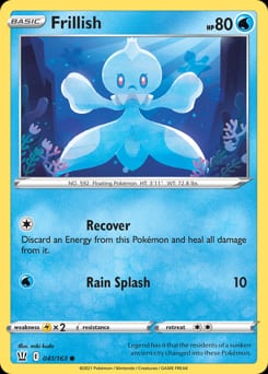 Battle Styles Frillish #41 card