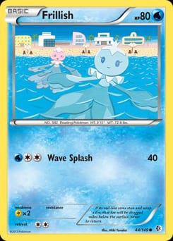 Boundaries Crossed Frillish #44 card