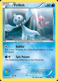 Next Destinies Frillish #34 card