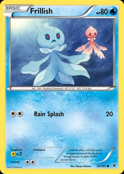 Noble Victories Frillish #30 card