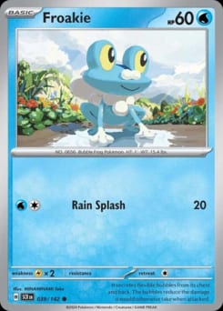 Stellar Crown Froakie #39 card