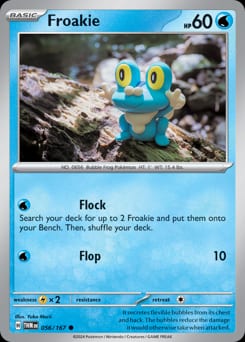 Twilight Masquerade Froakie #56 card
