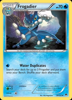 2016 BREAKpoint Frogadier #39 card