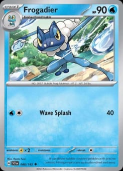 Stellar Crown Frogadier #40 card