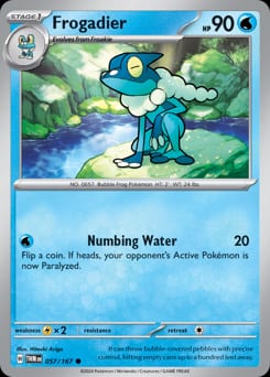 Twilight Masquerade Frogadier #57 card