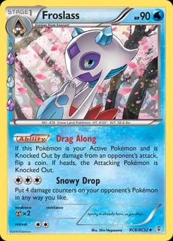Generations Froslass #RC8 card
