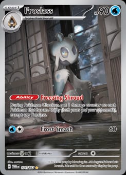 2024 Twilight Masquerade Froslass #174 card