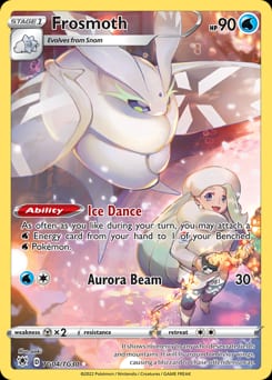 Astral Radiance Trainer Gallery Frosmoth #TG04 card