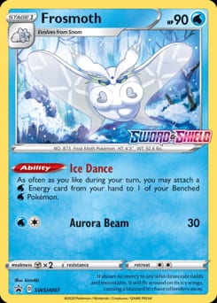 2019 SWSH Black Star Promos Frosmoth #SWSH007 card