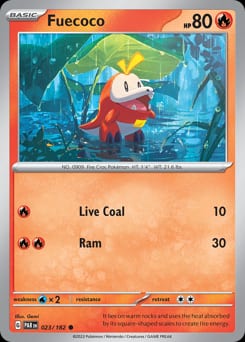 Paradox Rift Fuecoco #23 card