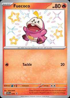 Scarlet & Violet Black Star Promos Fuecoco #79 card