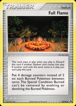 2006 Legend Maker Full Flame #74 card