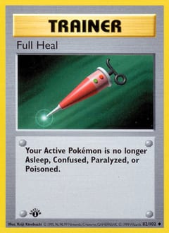 1999 Base Full Heal #82 card