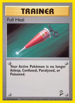 Base Set 2 Full Heal #111 card