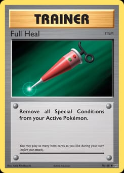 Evolutions Full Heal #78 card