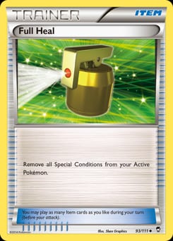 Furious Fists Full Heal #93 card